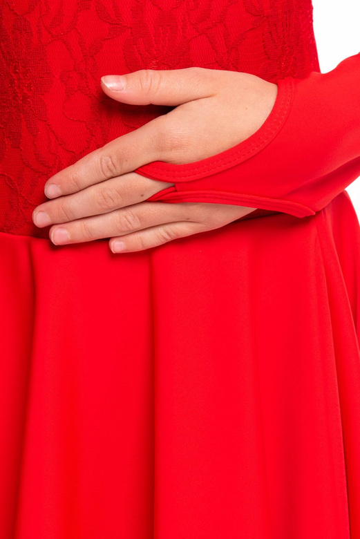 Taneční šaty FIRST STEP VIP červené