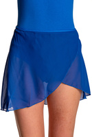 Tréninková sukně na šňůrky - BALET & Gymnastika chrpově modrá