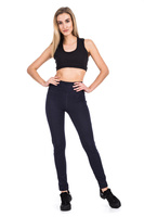 Dámské legíny s vysokým pasem - džínovina