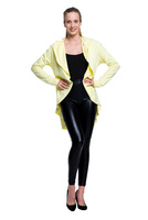 Dámský a dětský kardigan lemon