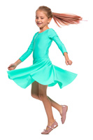 Turnajové taneční šaty pro dívky FIRST STEP mint