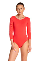 Gymnastické tréninkové body s 3/4 rukávy B10034 coral