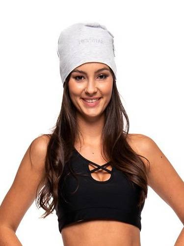 Dámská pánská dětská mikina čepice rennWEAR - melanžově šedá