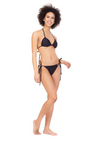 Horní díl plavek BIKINI - RENNWEAR černý