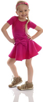 Báječné šaty pro dívku s volánkem COCARD fuchsiová