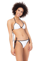 Horní díl plavek BIKINI - RENNWEAR bílá