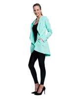 Dámský a dětský mátový svetr