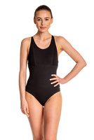 Dámské gymnastické body bez ramínek Baby B103C černé