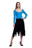 Tréninková sukně QUADRATS - černá