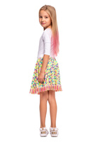 COLOUR WHEEL sukně se střapci