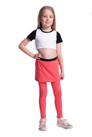 Dlouhé legíny se sukní coral