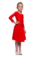 Turnajové taneční šaty pro dívky FIRST STEP červené