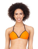 Horní díl plavek BIKINI - RENNWEAR oranžová