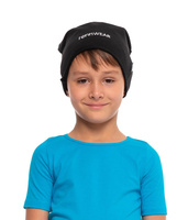 Dámská pánská dětská mikina čepice rennWEAR - černá