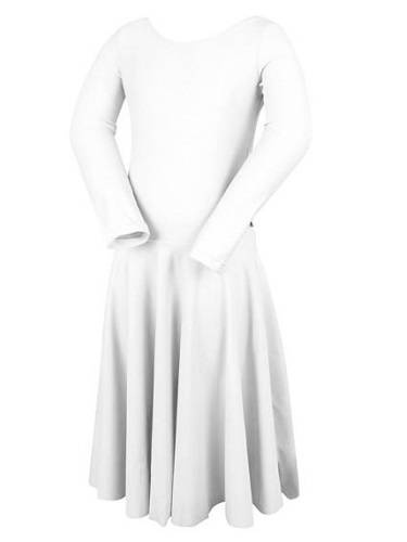 Turnajové taneční šaty pro dívky FIRST STEP bílé