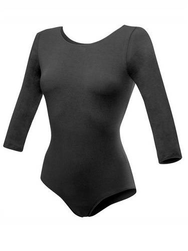 Gymnastické tréninkové tělo s 3/4 rukávy B10034 graphite