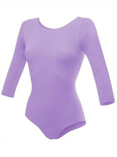 Gymnastické tréninkové body s 3/4 rukávy B10034 heather