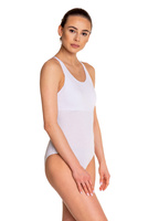 Gymnastické body bez ramínek B103C bílé