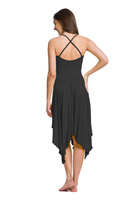 Čtvercové šaty - černé