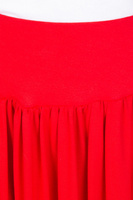 MAXI viskózová sukně - červená