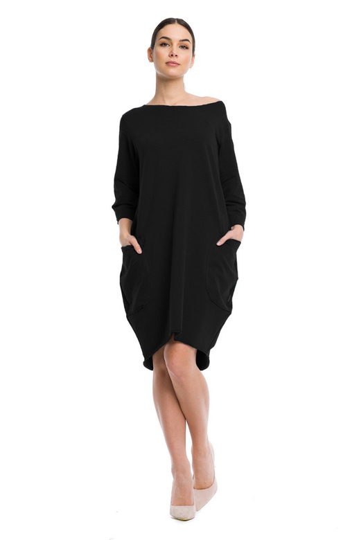 Šaty Tunika Halenka Oversize dámská černá