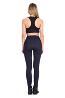 Dámské legíny s vysokým pasem - džínovina