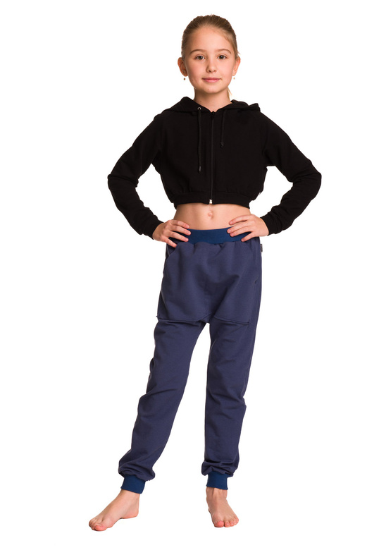 Dětské tepláky - džínovina