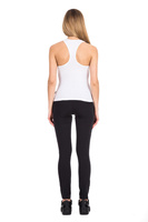 Bavlněná vesta - BOKSERKA - bílá