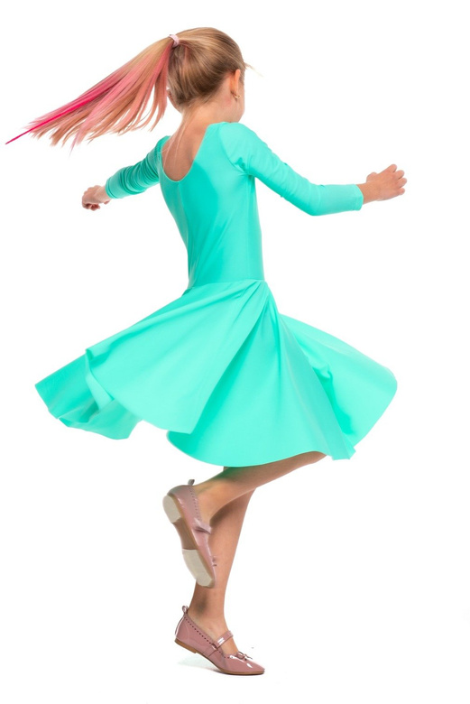 Turnajové taneční šaty pro dívky FIRST STEP mint