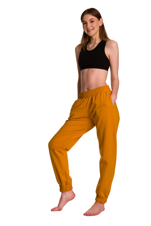 Dámský bavlněný sportovní top - černý