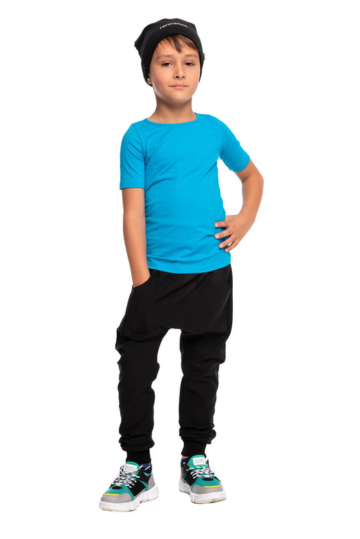 Dámská pánská dětská mikina čepice rennWEAR - černá