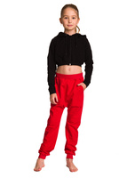 Dětské tepláky červené