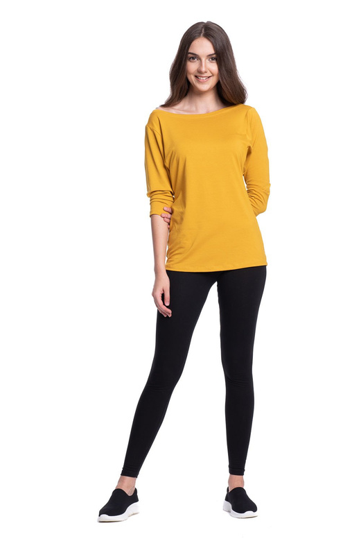 Dámské sportovní legíny pánské dětské dlouhé bavlněné černé