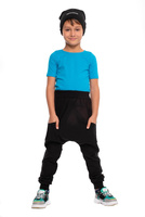 Dámská pánská dětská mikina čepice rennWEAR - černá