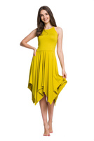 Čtvercové šaty - pistácie