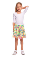 COLOUR WHEEL sukně se střapci