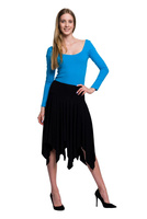 Tréninková sukně QUADRATS - černá