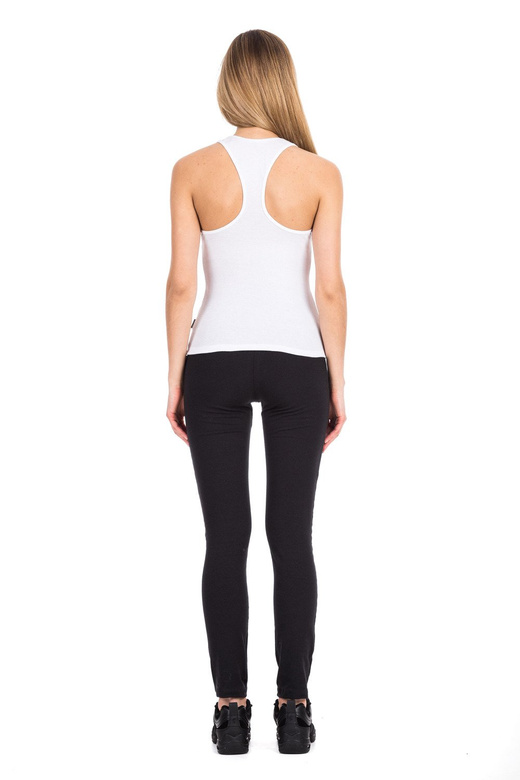 Bavlněná vesta - BOKSERKA - bílá