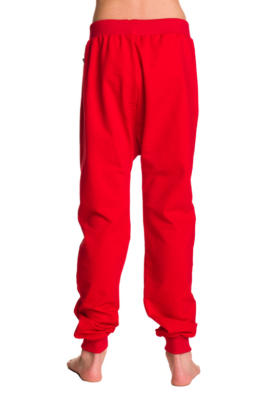 Dětské tepláky červené