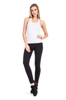 Bavlněná vesta - BOKSERKA - bílá