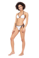 Horní díl plavek BIKINI - RENNWEAR bílá