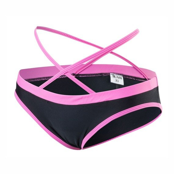 Dámské krátké šortky STRAPS pro Pole Dance Fitness černé - růžové