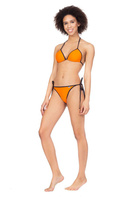 Horní díl plavek BIKINI - RENNWEAR oranžová