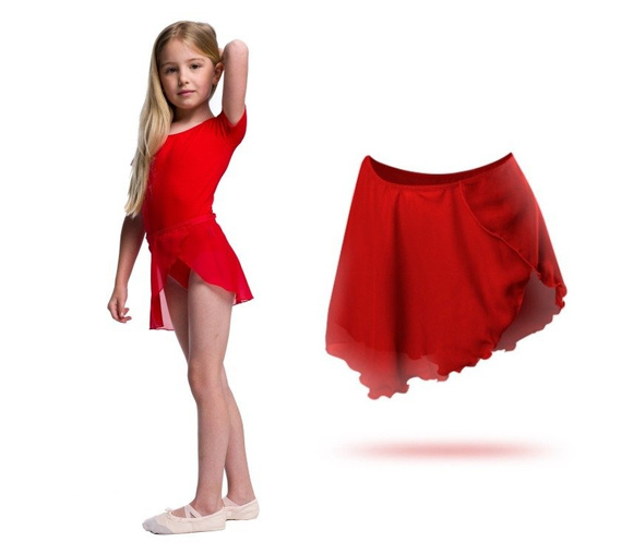 Tréninková sukně - BALET & Gymnastika červená