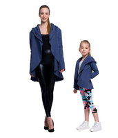 Dámský a dětský džínový svetr