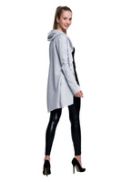 Dámský a dětský melanžový šedý svetr