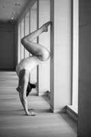 Gymnastické body bez ramínek B103C bílé