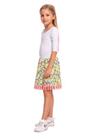 COLOUR WHEEL sukně se střapci