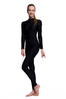 Trikot na zip v černé barvě