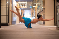 Gymnastické body bez ramínek B103C bílé